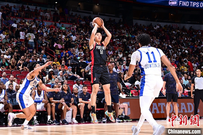 崔永熙夏季联赛首秀助开拓者力克76人