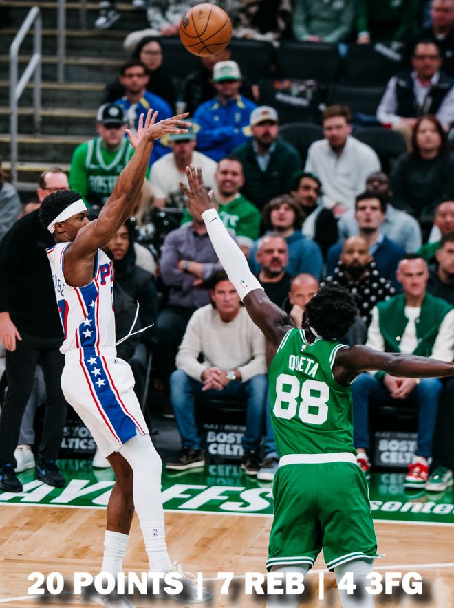 新秀埃奇库姆狂砍30+10创多项纪录 76人客场逆转凯